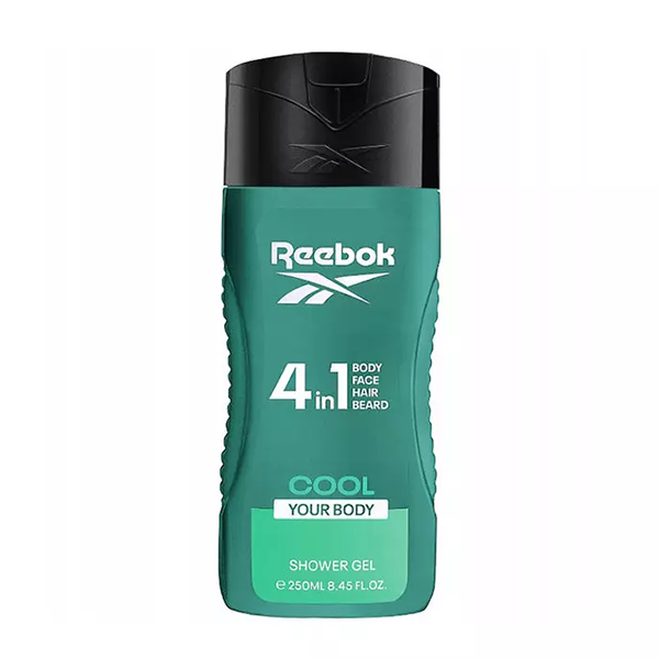 reebok shower gel 4in1 cool your body 250ml
